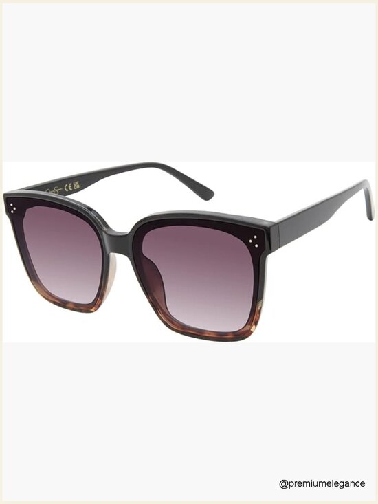 Oversized Cat Eye Square Sunglasses UV400 Protection